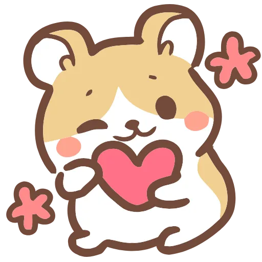 ❤️ Эмодзи «Hamsters» для Telegram