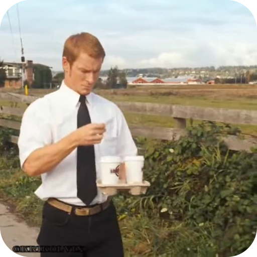 🧍 Стикер «Postal Dude» для Telegram