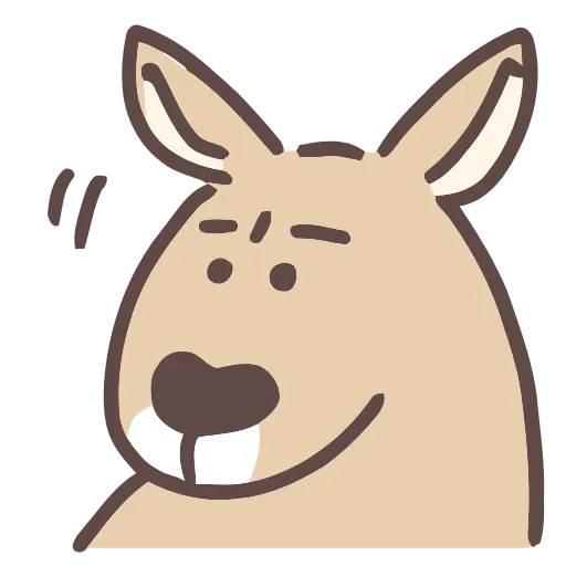 🤨 Эмодзи «Kangaroo» для Telegram