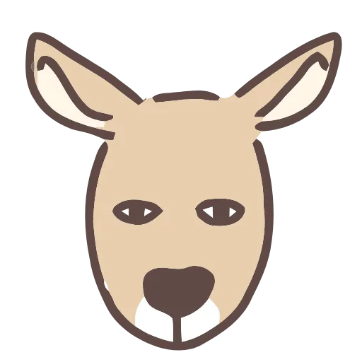 😐 Эмодзи «Kangaroo» для Telegram