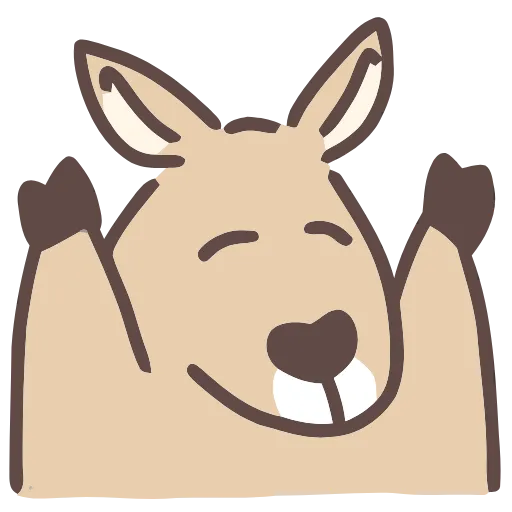 🦘 Эмодзи «Kangaroo» для Telegram