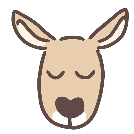 😌 Эмодзи «Kangaroo» для Telegram