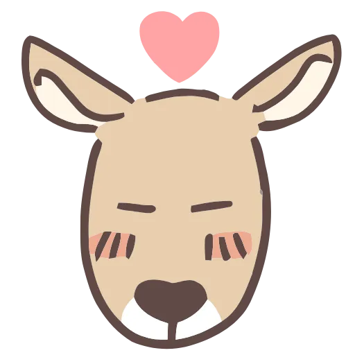 ❤️ Эмодзи «Kangaroo» для Telegram
