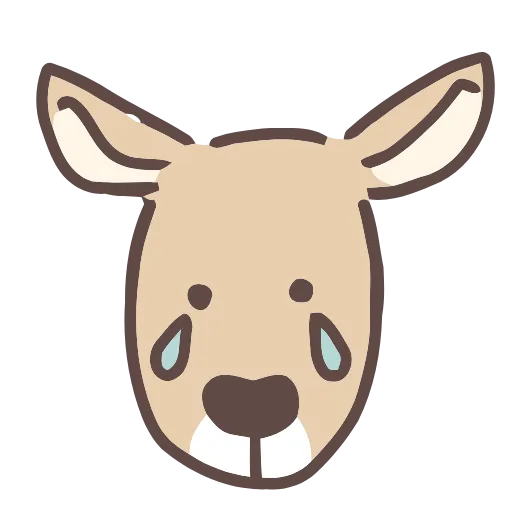 😢 Эмодзи «Kangaroo» для Telegram
