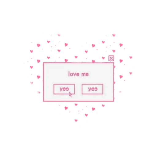 💞 Стикер «Pink aesthetic» для Telegram