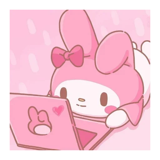 🤍 Стикер «Pink aesthetic» для Telegram