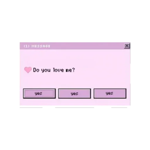 💞 Стикер «Pink aesthetic» для Telegram