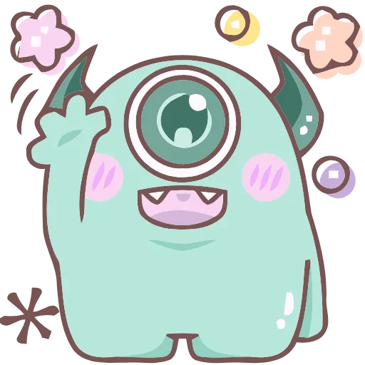 👋 Эмодзи «Monsters» для Telegram