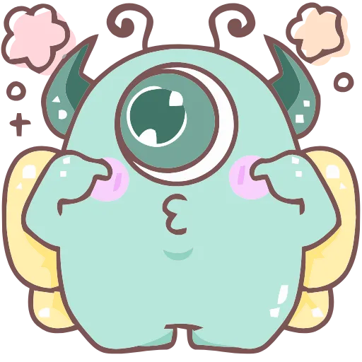 😗 Эмодзи «Monsters» для Telegram