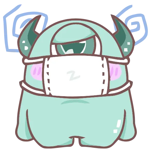 😷 Эмодзи «Monsters» для Telegram