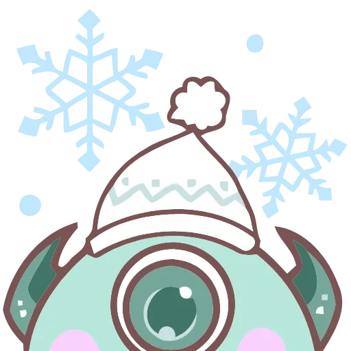 ❄️ Эмодзи «Monsters» для Telegram