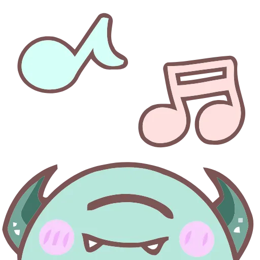 🎶 Эмодзи «Monsters» для Telegram