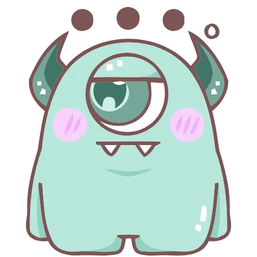 😐 Эмодзи «Monsters» для Telegram