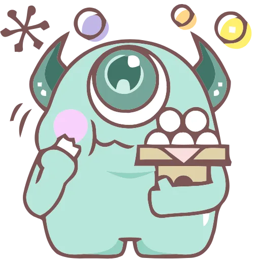 🤤 Эмодзи «Monsters» для Telegram