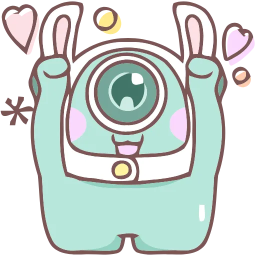 🐰 Эмодзи «Monsters» для Telegram
