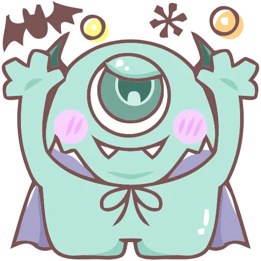 😈 Эмодзи «Monsters» для Telegram