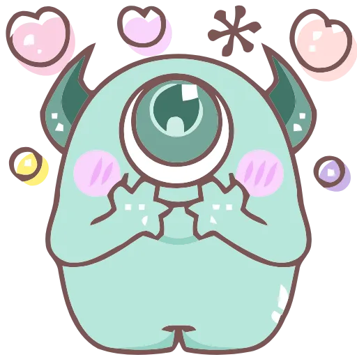 😍 Эмодзи «Monsters» для Telegram