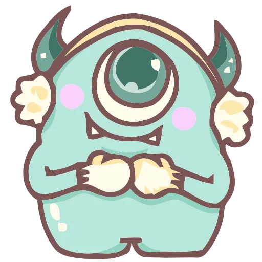 🧣 Эмодзи «Monsters» для Telegram