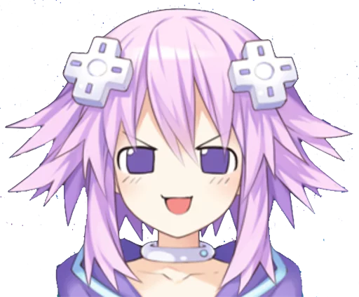 Стикерпак Neptunia для Telegram
