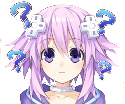 ❓ Стикер «Neptunia» для Telegram