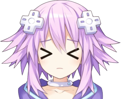 😣 Стикер «Neptunia» для Telegram