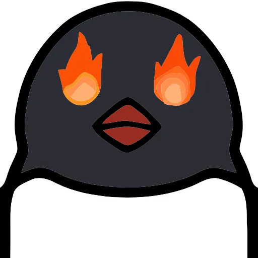 🔥 Эмодзи «Penguins» для Telegram