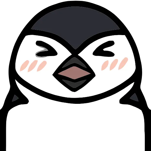 😆 Эмодзи «Penguins» для Telegram