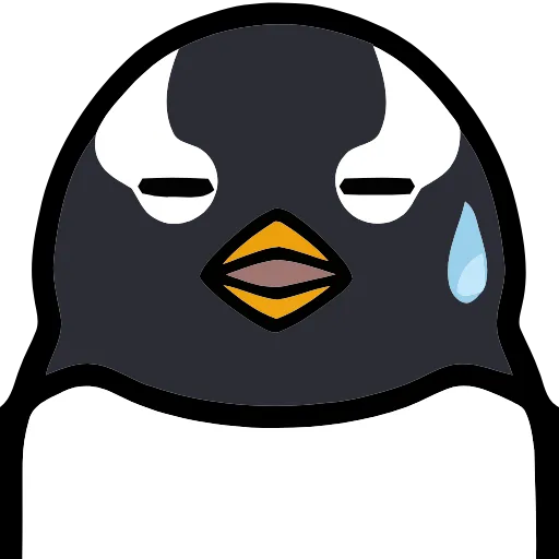 😓 Эмодзи «Penguins» для Telegram