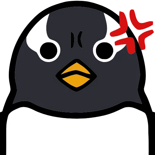🤬 Эмодзи «Penguins» для Telegram
