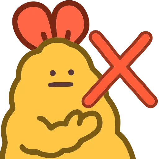 ❌ Эмодзи «Shrimps» для Telegram