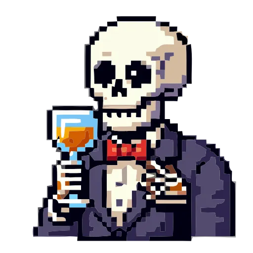 Стикер 44 Skeleton