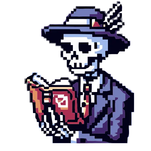 Стикер 37 Skeleton