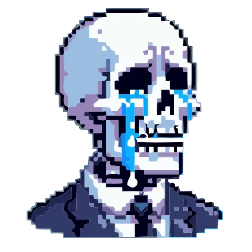 Стикер 38 Skeleton