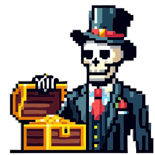Стикер 39 Skeleton