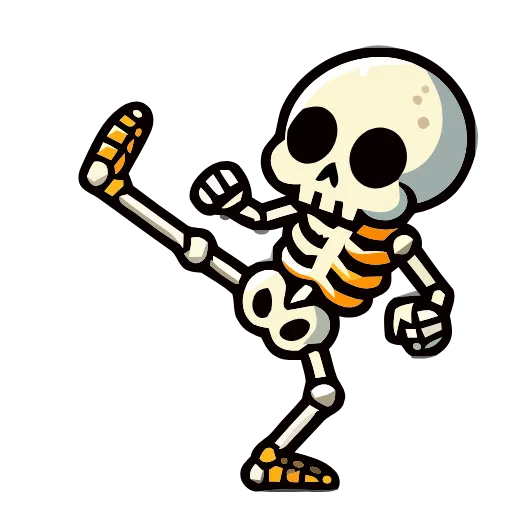 Стикер 2 Skeleton