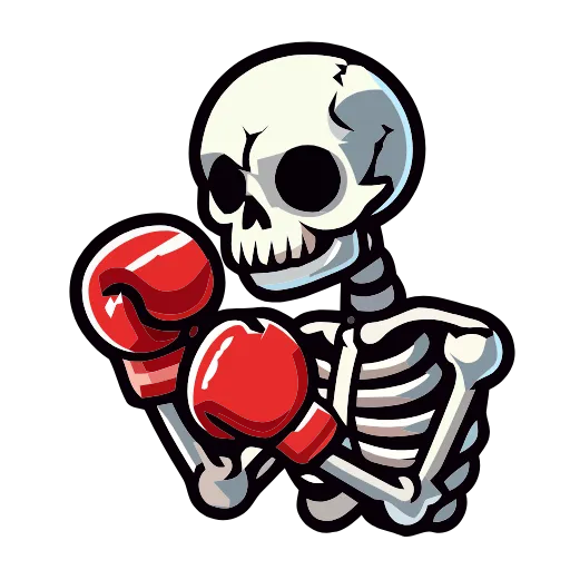Стикер 25 Skeleton