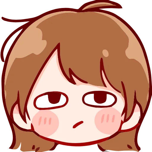 😕 Эмодзи «Cute» для Telegram