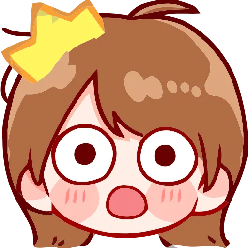 😲 Эмодзи «Cute» для Telegram