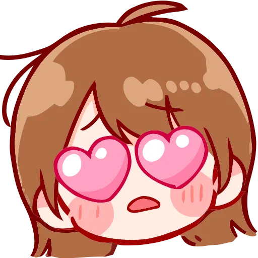 😍 Эмодзи «Cute» для Telegram