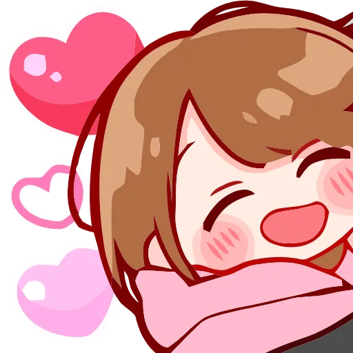 💕 Эмодзи «Cute» для Telegram