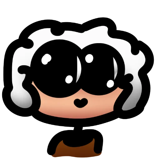 😇 Стикер «Хэдбон» для Telegram