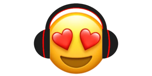 😍 Стикер «Headphones» для Telegram