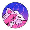 😴 Эмодзи «healthy mind» для Telegram