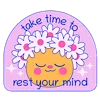 Стикерпак healthy mind для Telegram