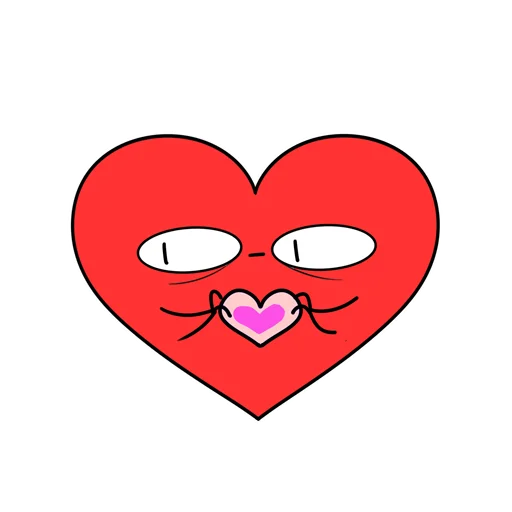 💜 Стикер «Рукосердцевые стикеры» для Telegram