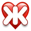 Стикер 7 ❤️ Буквы в сердечках - шрифт в сердечках ❤️