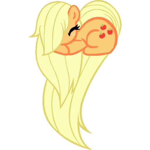 🧡 Стикер «Heart mlp» для Telegram