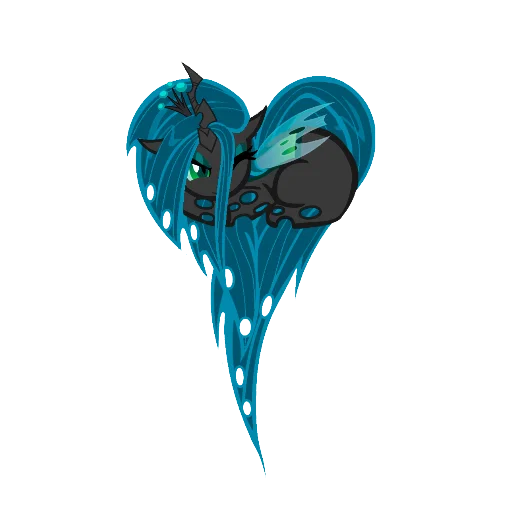 🖤 Стикер «Heart mlp» для Telegram