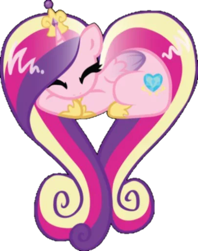 💓 Стикер «Heart mlp» для Telegram