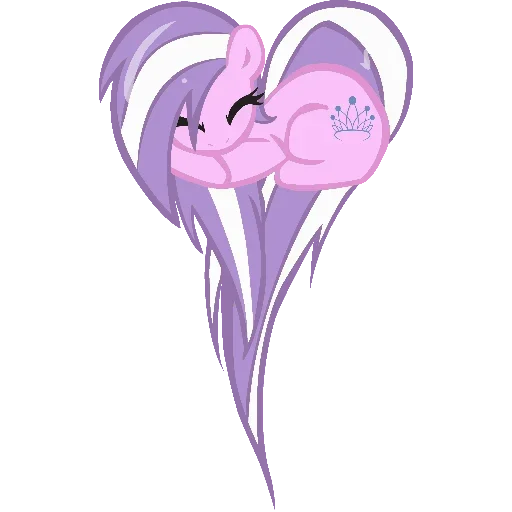 💓 Стикер «Heart mlp» для Telegram